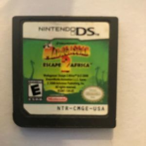 Nintendo DS Madagascar Escape to Africa video game